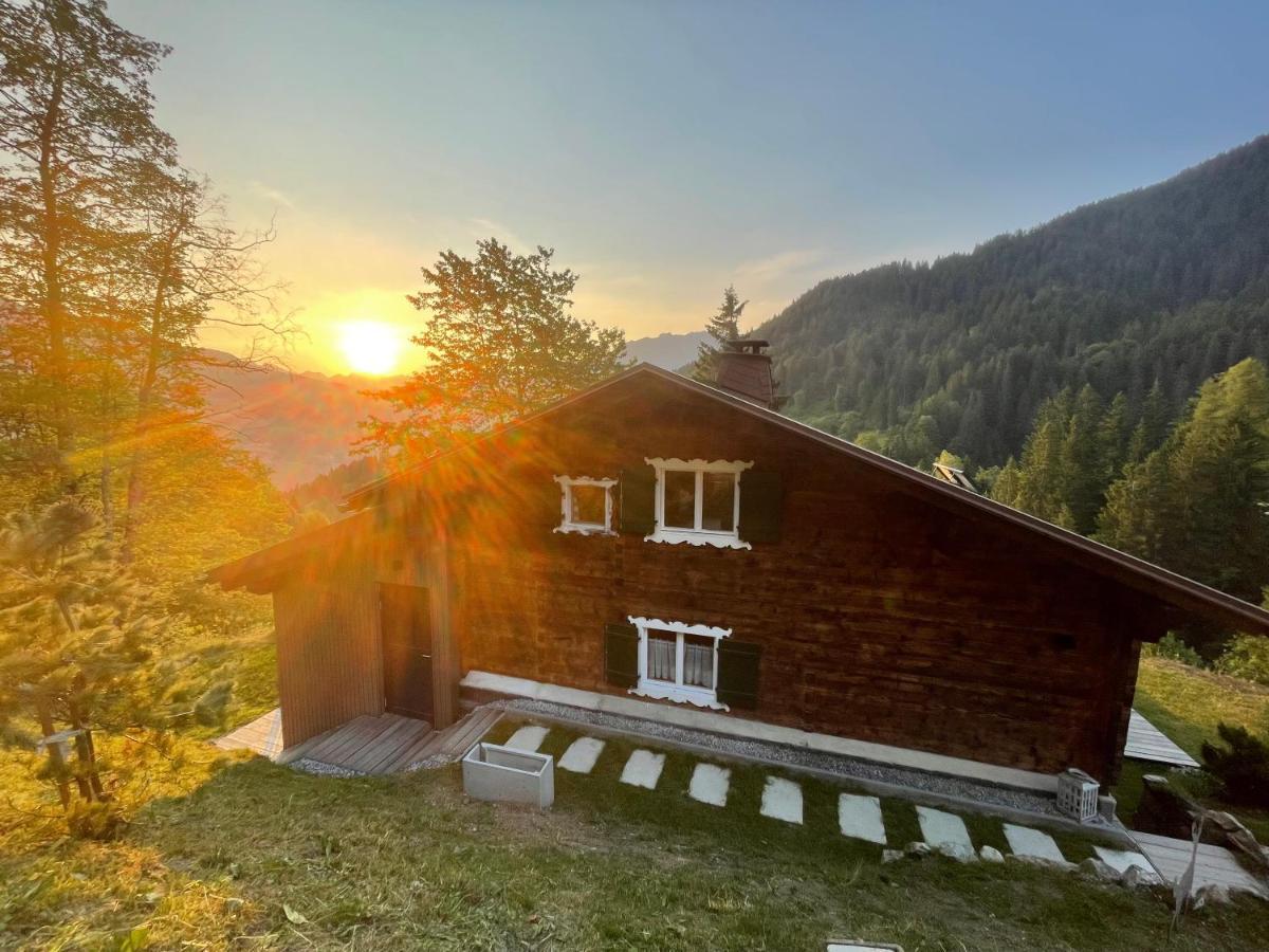 Alpenchalet Piz Huesli Tschagguns Bagian luar foto
