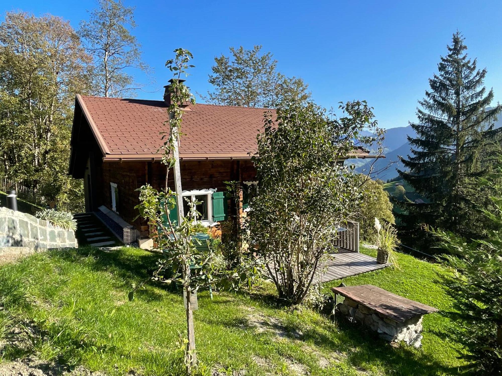 Alpenchalet Piz Huesli Tschagguns Bagian luar foto