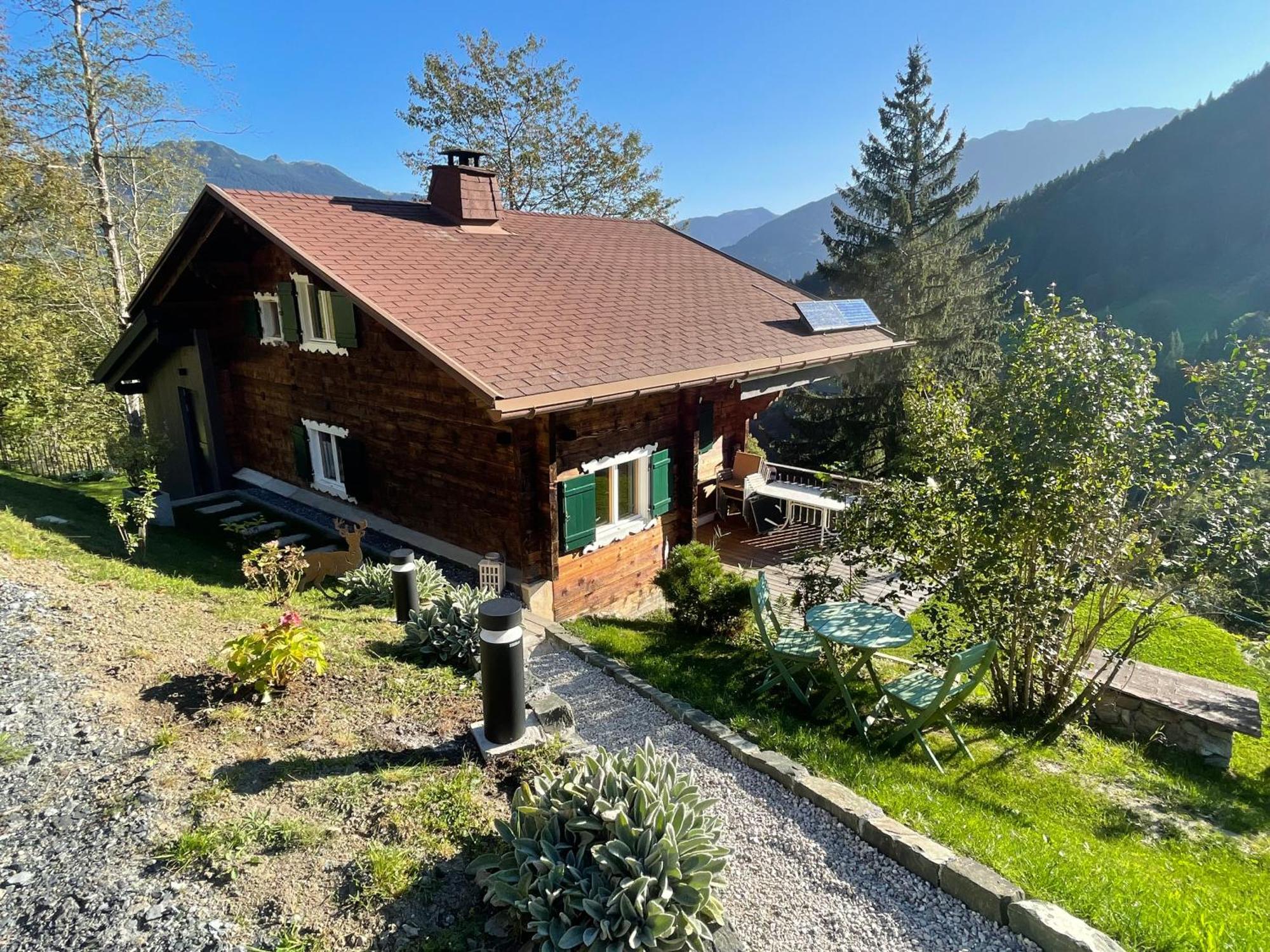 Alpenchalet Piz Huesli Tschagguns Bagian luar foto