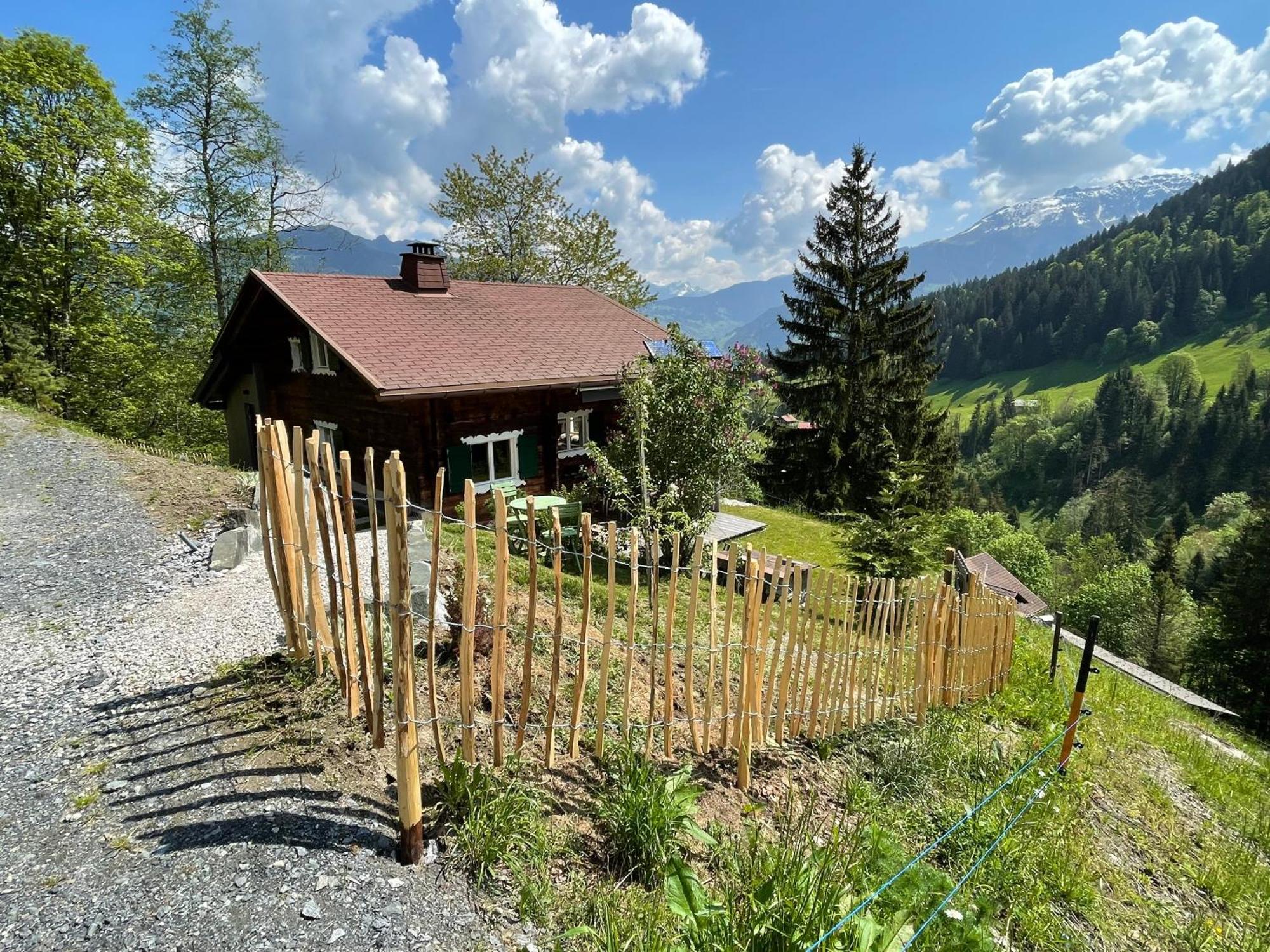 Alpenchalet Piz Huesli Tschagguns Bagian luar foto