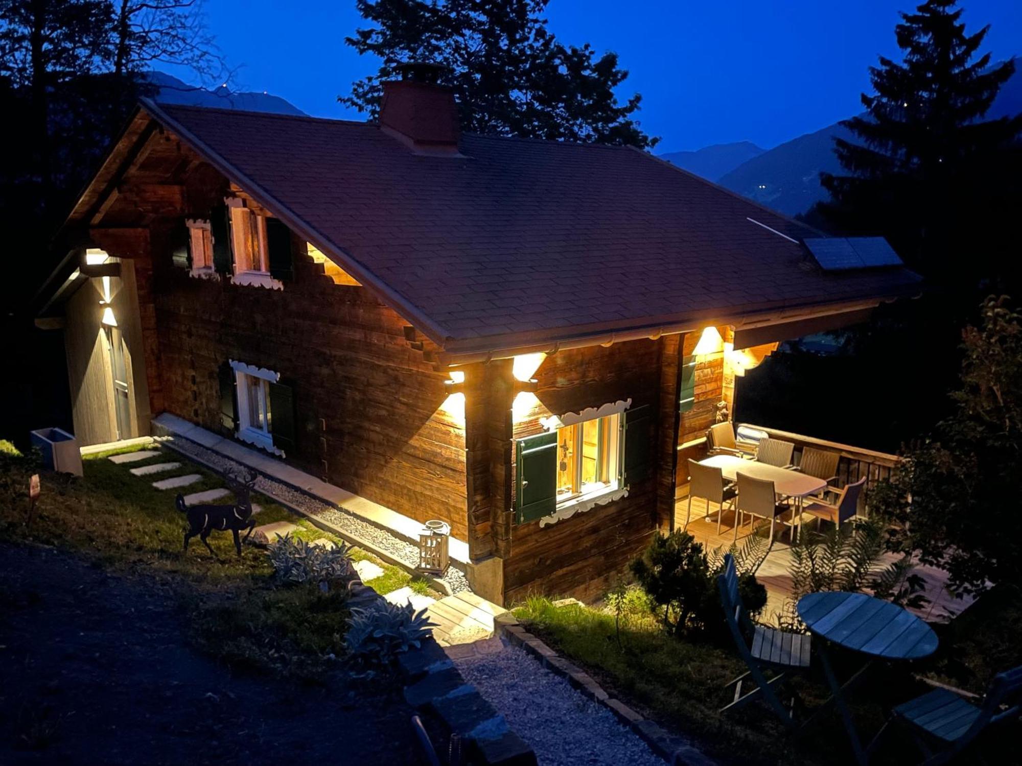 Alpenchalet Piz Huesli Tschagguns Bagian luar foto